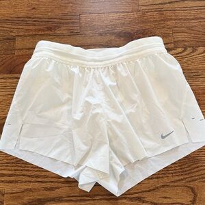 Nike Women's Athletic White Shorts